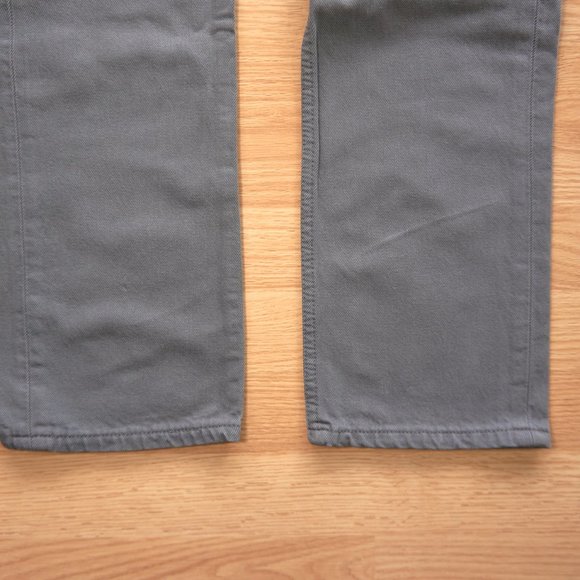 Vintage Levi's 501 Women's Gray Denim High Waist MOM Fly Buttons Jeans, Sz 28 - Picture 8 of 11